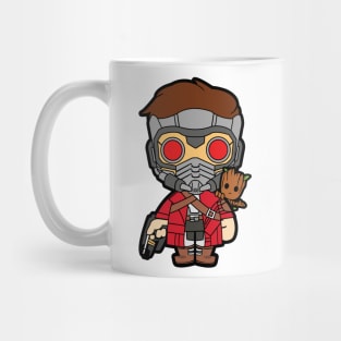 Starlord Groot Chibi Mug